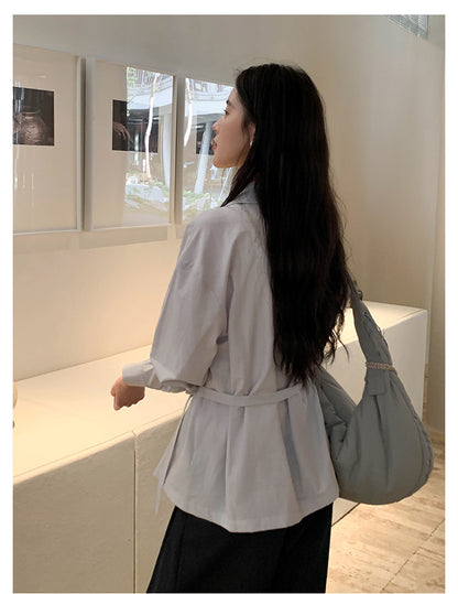 Stylish Lapel Lightweight Jacket