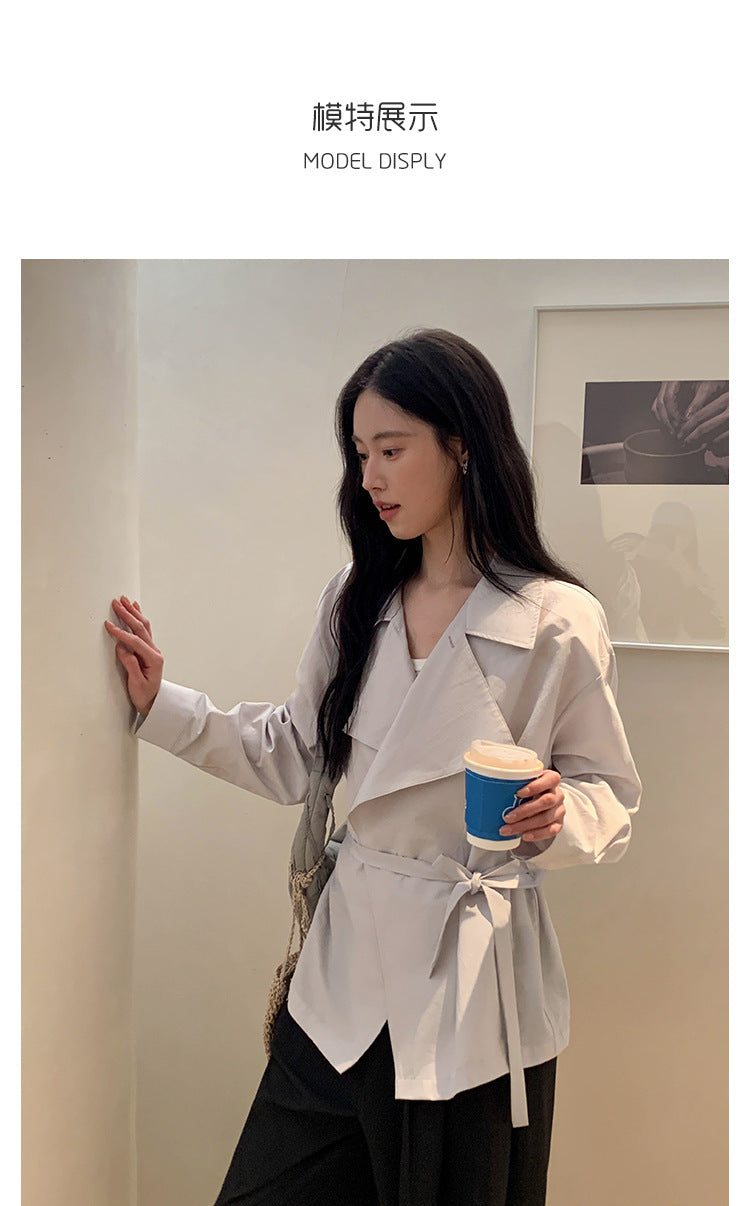 Stylish Lapel Lightweight Jacket