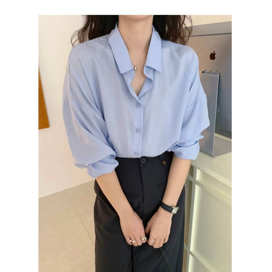[Video Display] Classic Office  Flowy Shirt